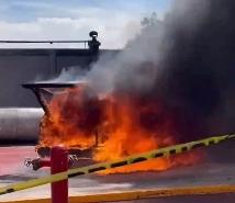 墨西哥消防局新能源汽車(chē)滅火實(shí)驗(yàn)：浪潮消防F-500微胞囊滅火劑展現(xiàn)超凡實(shí)力